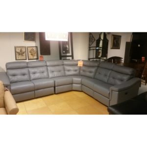 St Louis Leather Sectional Clearance