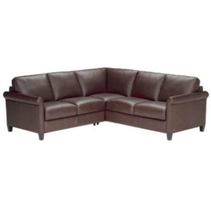 Fairview Heights Leather Sectional