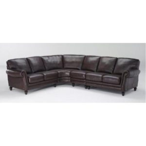 Chesterfield, MO, Leather Sectional