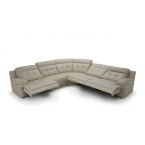 Leather Reclining Sectional near Caseyville