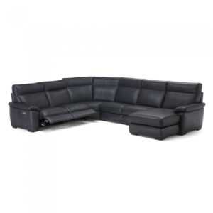 Leather Reclining Sectional near Springfield, IL