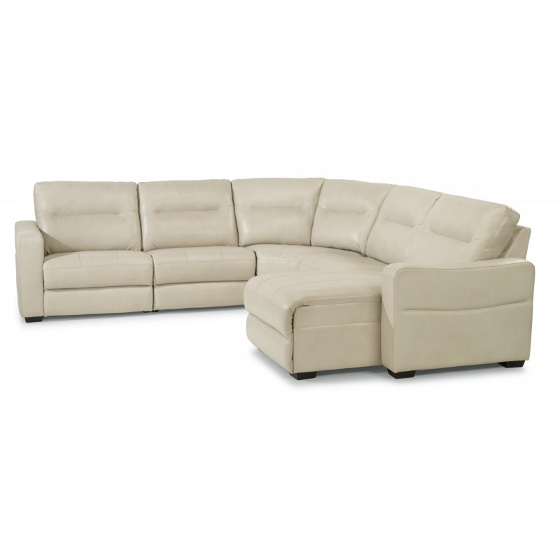 Leather Reclining Sectional near Swansea