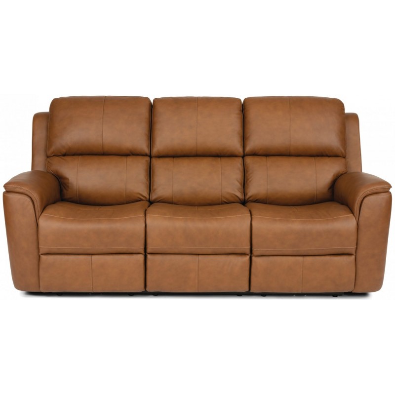 St. Louis Leather Flexsteel Sofa