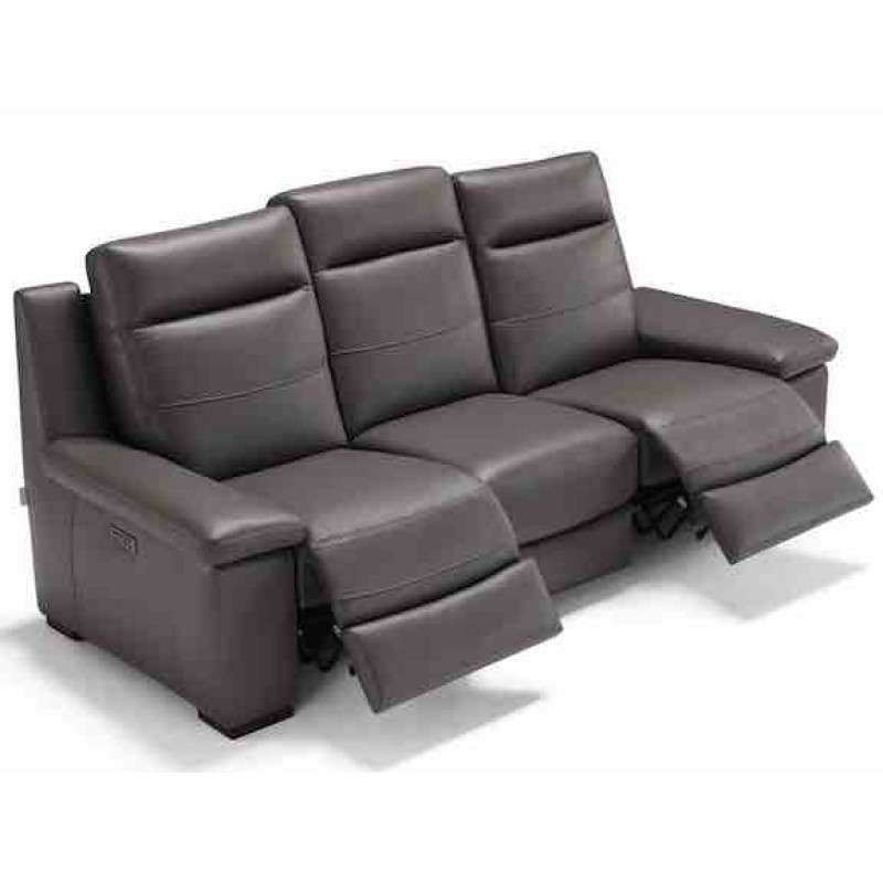 Leather Reclining Sofa in St. Louis